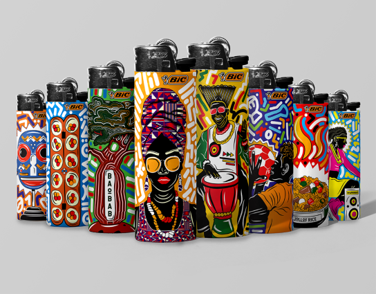 BIC I Love Africa Pocket Lighter Series @Tshepo Mas
